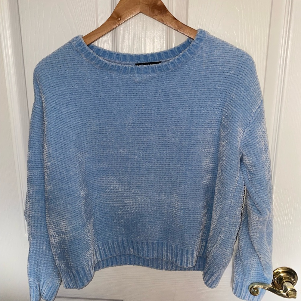 Lord and Taylor Soft Blue Sweater